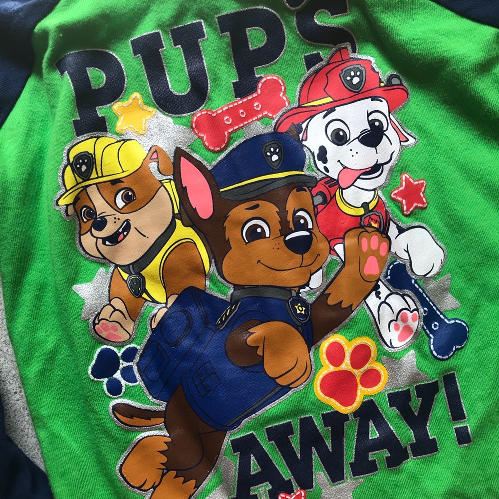 Paw Patrol Pajamas 2T Boy